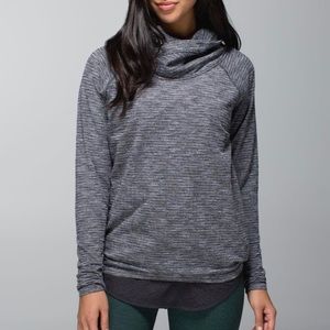 Lululemon Healthy Heart Pullover Coco Pique Black.